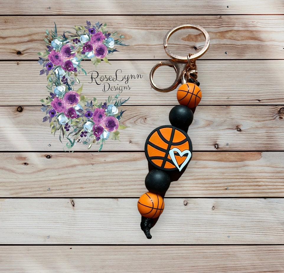 Basketball Keychain