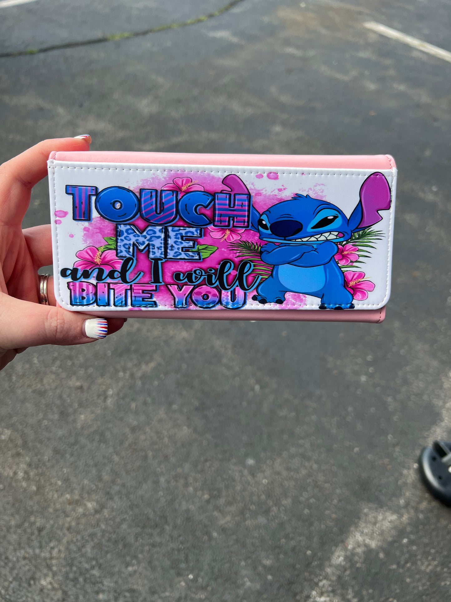 Pink Alien Wallet