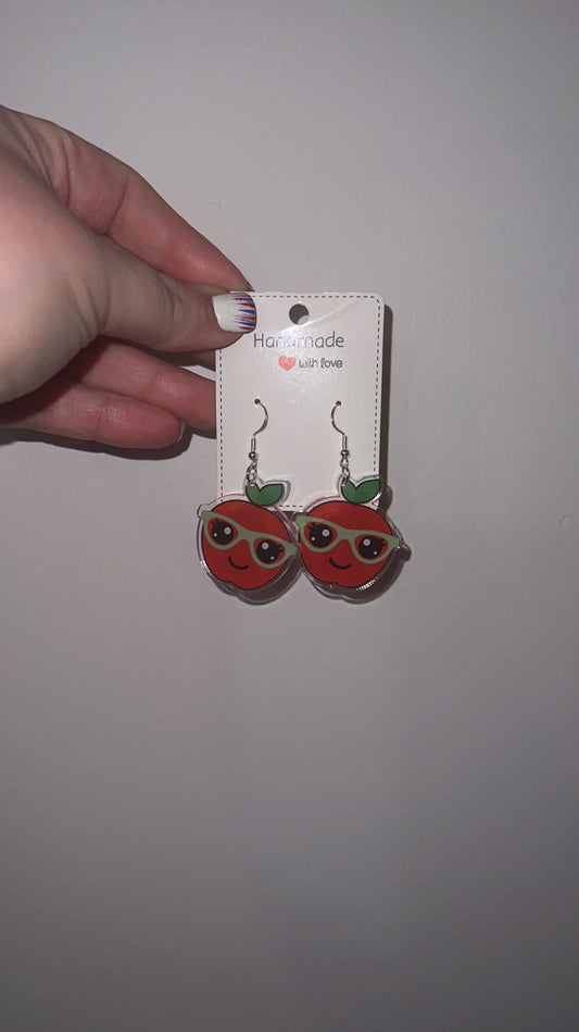 Apple Earrings