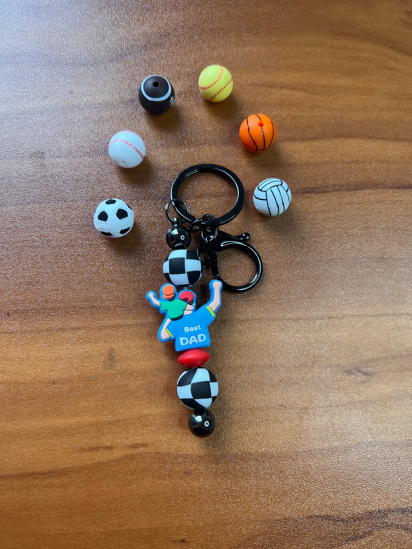 Best Dad Bar keychain