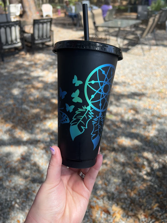 Holographic Dream Catcher Cold Cup